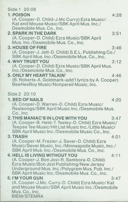 Alice Cooper (2) -Trash