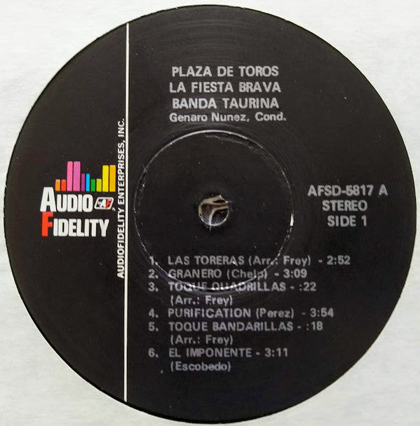 The Original Banda Taurina Of The Plaza Mexico* -Plaza De Toros! La Fiesta Brava Vol. 2