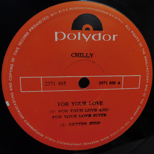 Chilly -For Your Love