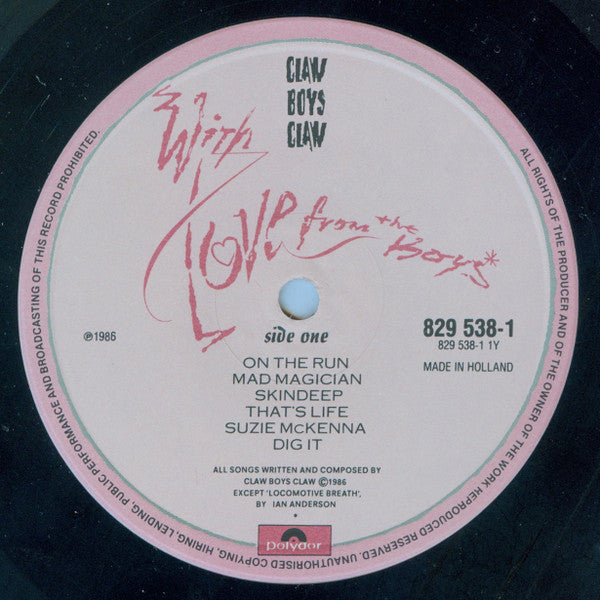 Claw Boys Claw -With Love From The Boys