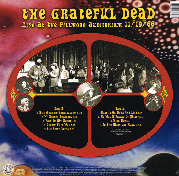 Grateful Dead* -It Crawled Out Of The Vaults Of KSAN 1966-1968 - Volume 1: Live At The Fillmore Auditorium 11/19/66