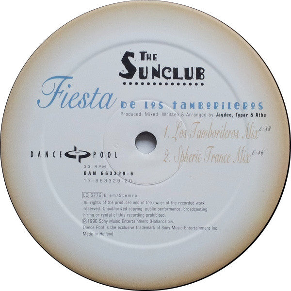 The Sunclub -Fiesta De Los Tamborileros