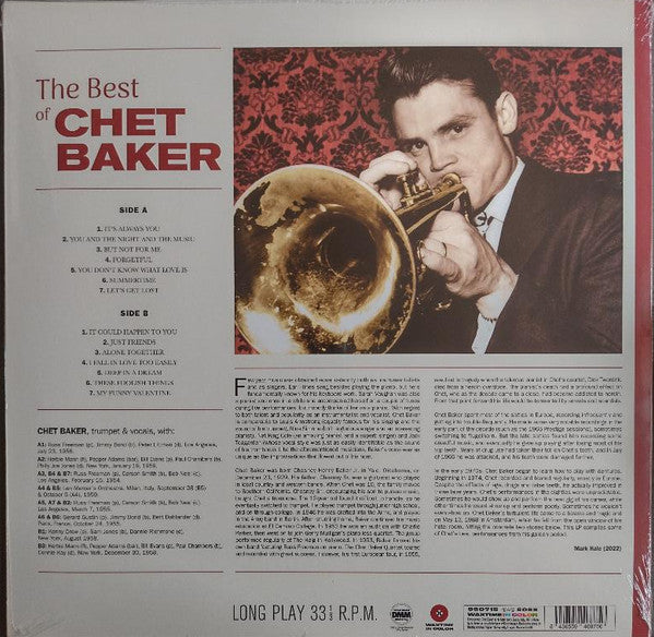 Chet Baker -The Best Of Chet Baker