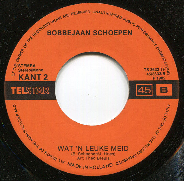 Bobbejaan Schoepen - Mijn Schimmel