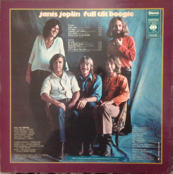 Janis Joplin -Pearl