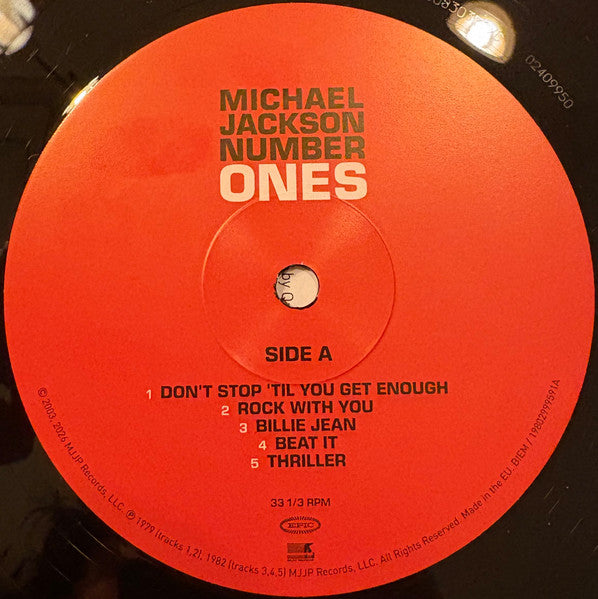 Michael Jackson -Number Ones