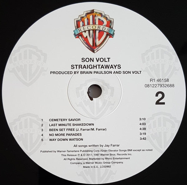 Son Volt -Straightaways