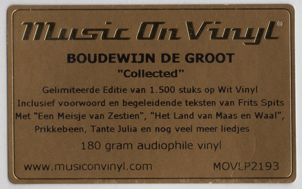 Boudewijn De Groot - Collected