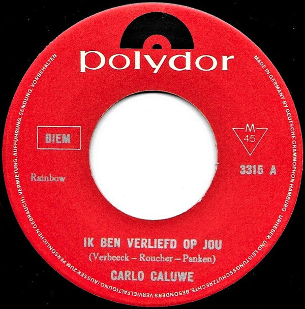 Carlo Caluwé - Ik Ben Verliefd Op Jou