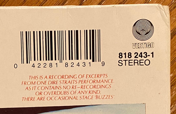 Dire Straits -Alchemy - Dire Straits Live