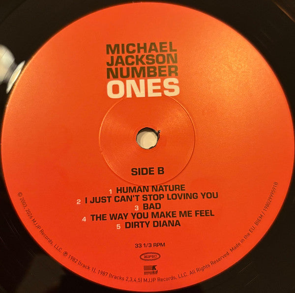 Michael Jackson -Number Ones
