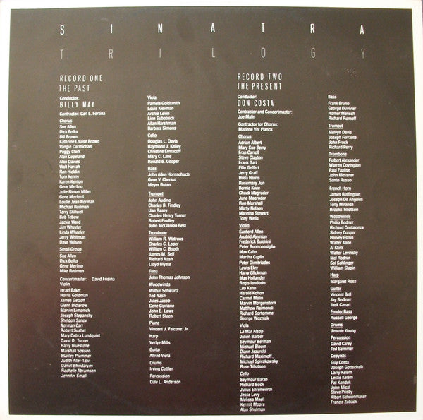 Frank Sinatra -Trilogy: Past, Present & Future