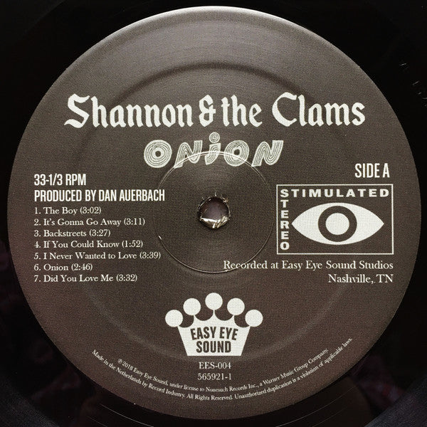 Shannon & The Clams* -Onion