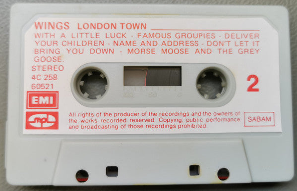 Wings (2) -London Town