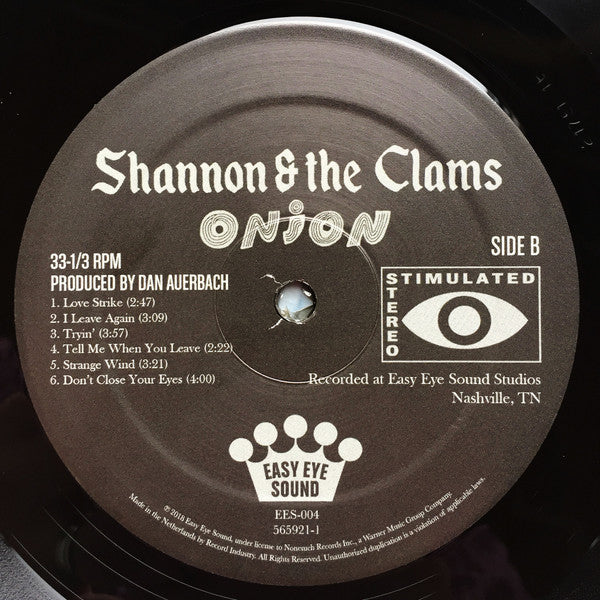 Shannon & The Clams* -Onion