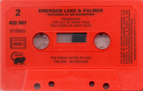 Emerson Lake & Palmer* -Pictures At An Exhibition