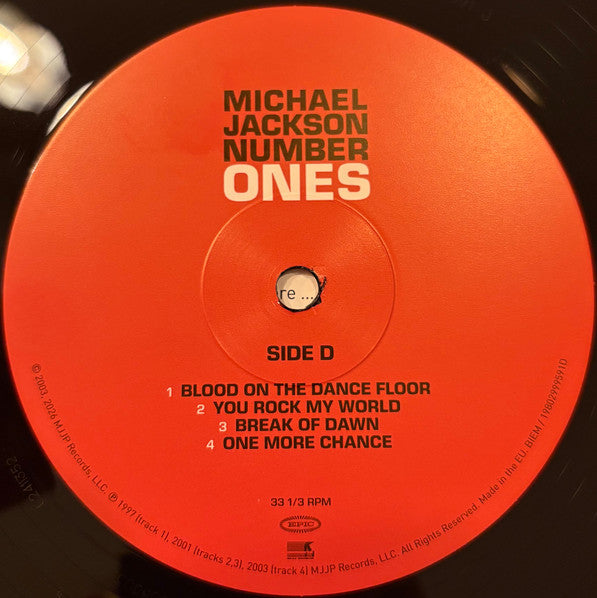 Michael Jackson -Number Ones