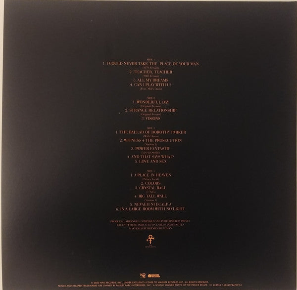 Prince - Sign "O" The Times