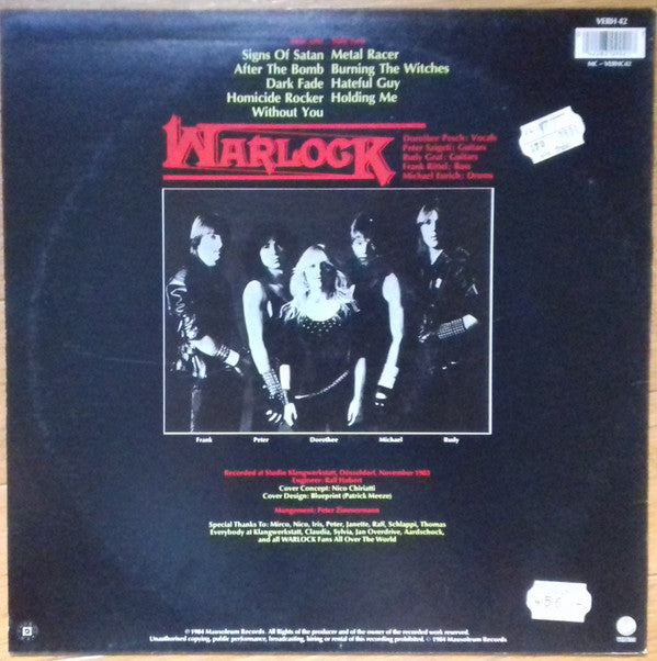 Warlock (2) -Burning The Witches