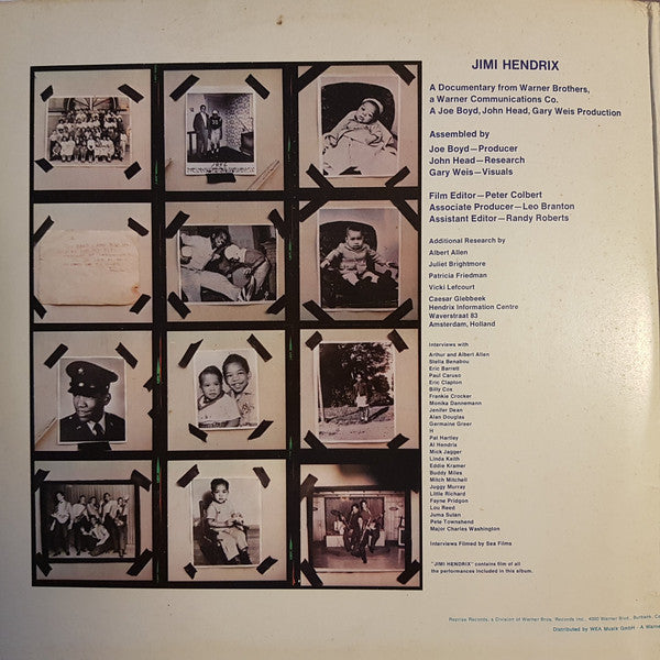 Jimi Hendrix - Sound Track Recordings From The Film "Jimi Hendrix"