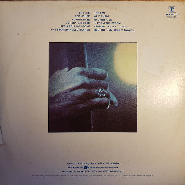 Jimi Hendrix - Sound Track Recordings From The Film "Jimi Hendrix"