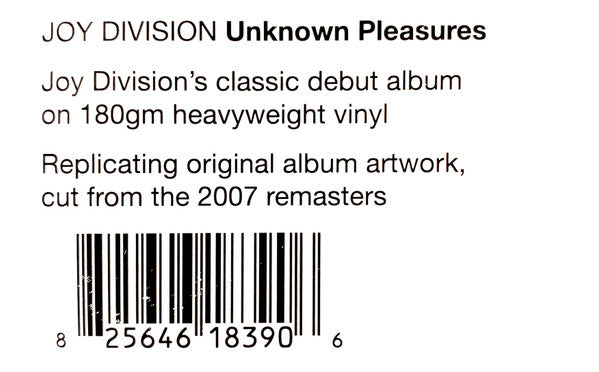 Joy Division -Unknown Pleasures