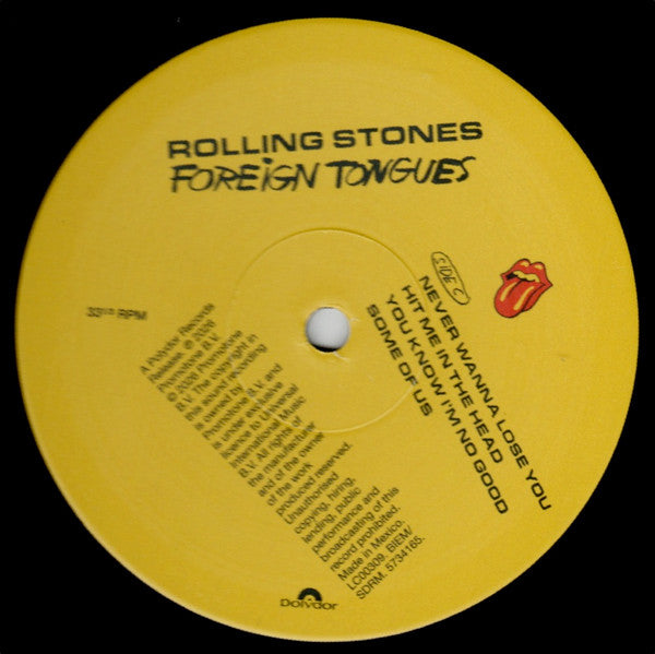 Rolling Stones* -Foreign Tongues
