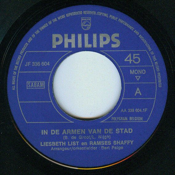 Liesbeth List En Ramses Shaffy -In De Armen Van De Stad
