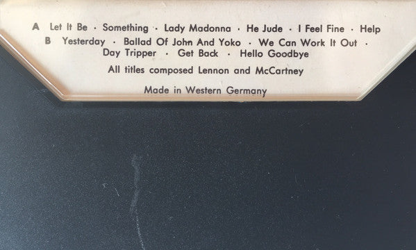 Unknown Artist - A Tribute To Four Beatles