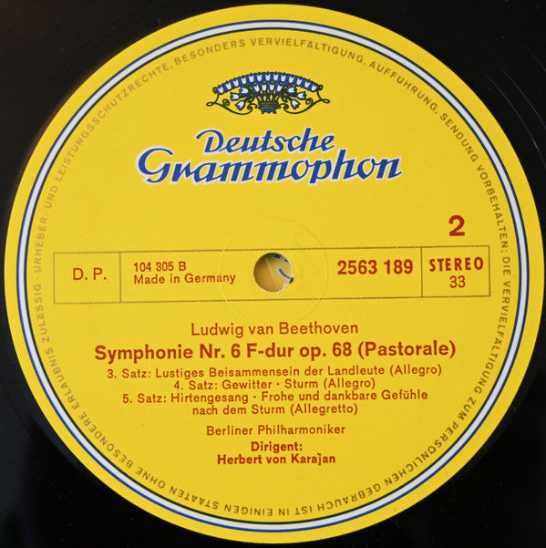 Ludwig van Beethoven, Berliner Philharmoniker, Herbert von Karajan - 9 Symphonien