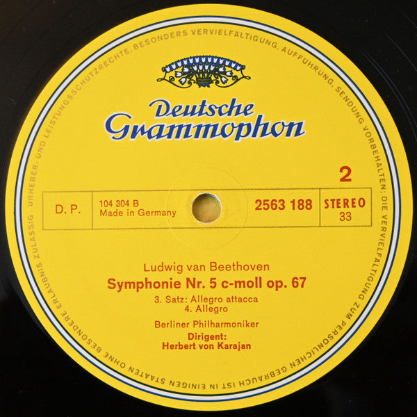 Ludwig van Beethoven, Berliner Philharmoniker, Herbert von Karajan - 9 Symphonien
