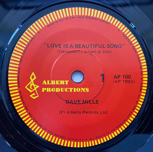 Dave Mills  /  William Shakespeare (2) - Love Is A Beautiful Song / My Special Angel