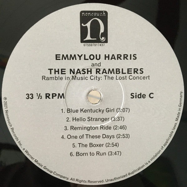 Emmylou Harris And The Nash Ramblers -Ramble In Music City: The Lost Concert
