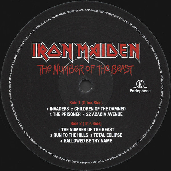 Iron Maiden -The Number Of The Beast / Beast Over Hammersmith