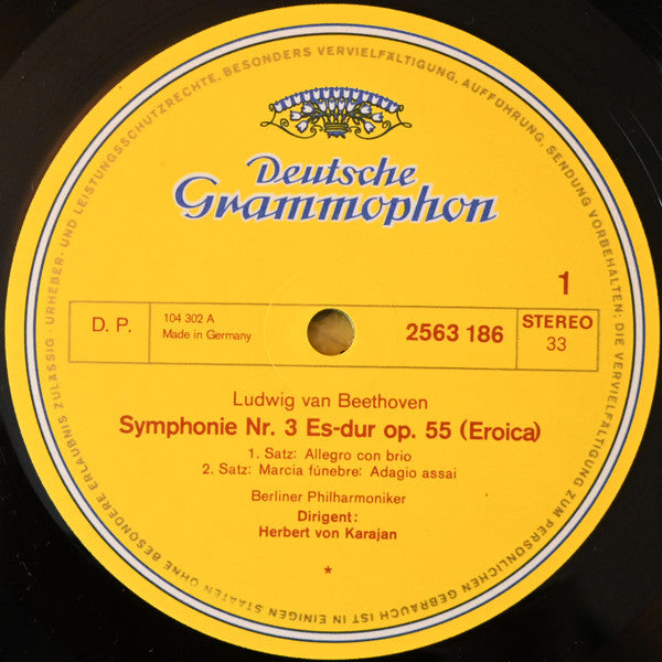 Ludwig van Beethoven, Berliner Philharmoniker, Herbert von Karajan - 9 Symphonien