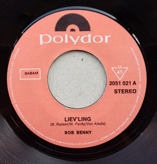 Bob Benny - Liev'ling