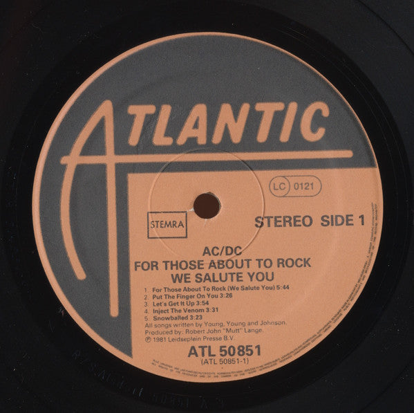 AC/DC -For Those About To Rock We Salute You