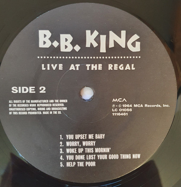 B.B. King - Live At The Regal