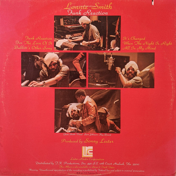 Lonnie Smith -Funk Reaction