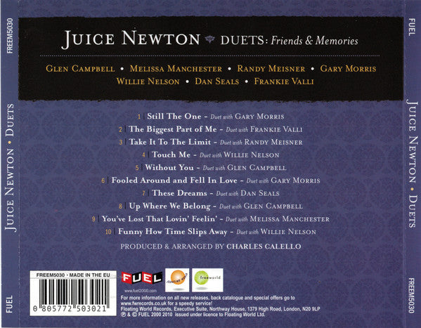Juice Newton -Duets: Friends & Memories