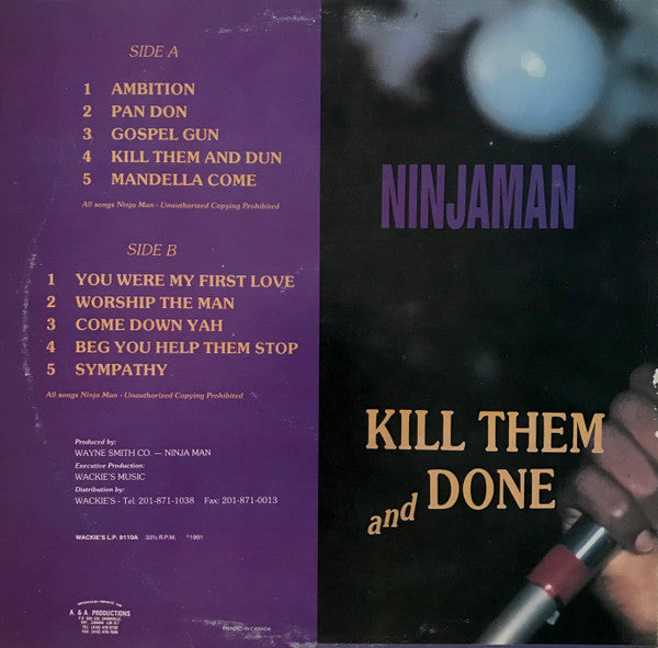 Ninjaman -Kill Them And Done