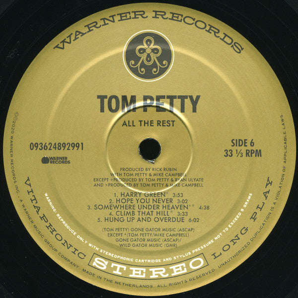 Tom Petty -Wildflowers & All The Rest