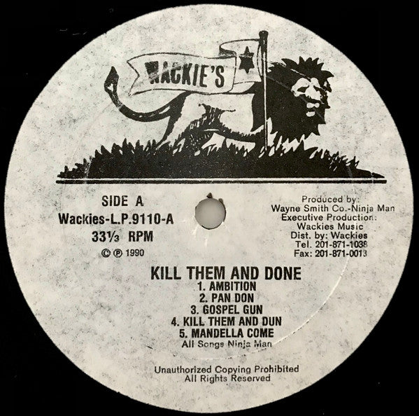 Ninjaman -Kill Them And Done