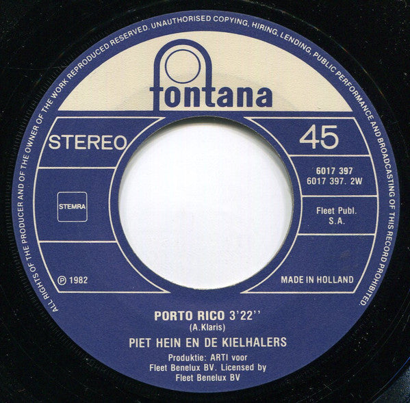 Piet Hein En De Kielhalers -Dan Gaat De Hemel Voor Jou Open