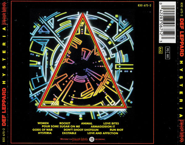 Def Leppard -Hysteria