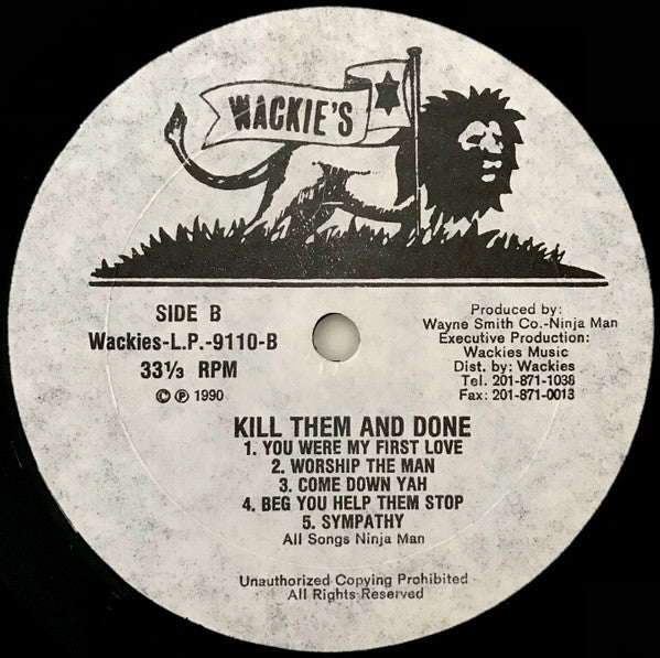 Ninjaman -Kill Them And Done