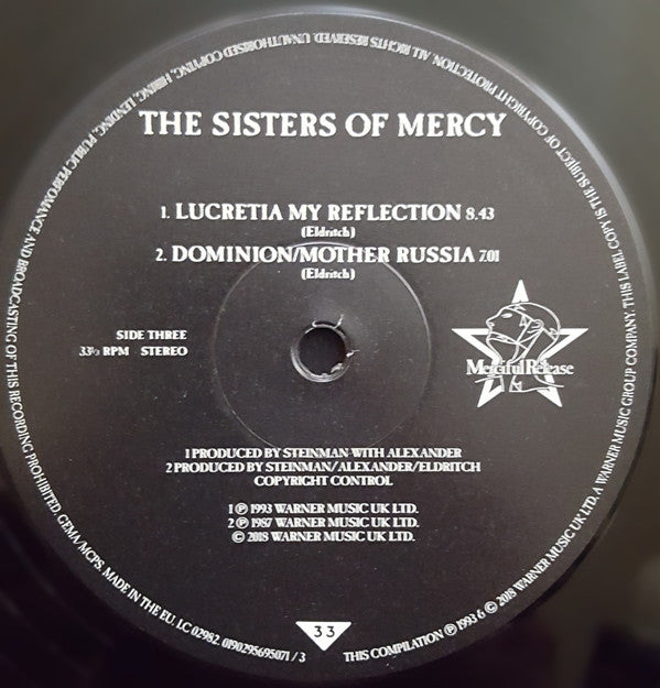 The Sisters Of Mercy -Greatest Hits Volume One - A Slight Case Of Overbombing
