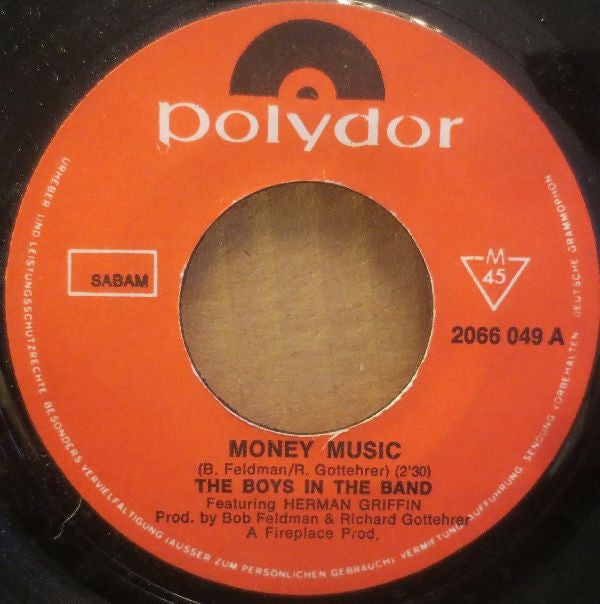 The Boys In The Band -Money Music