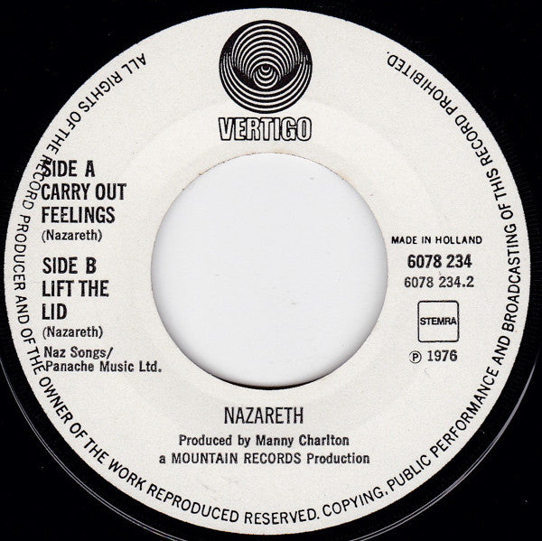 Nazareth (2) -Carry Out Feelings
