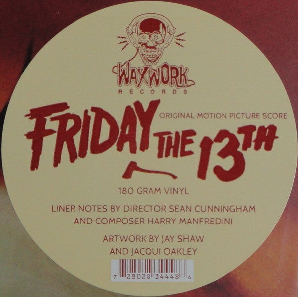 Harry Manfredini -Friday The 13th (Original Motion Picture Score)